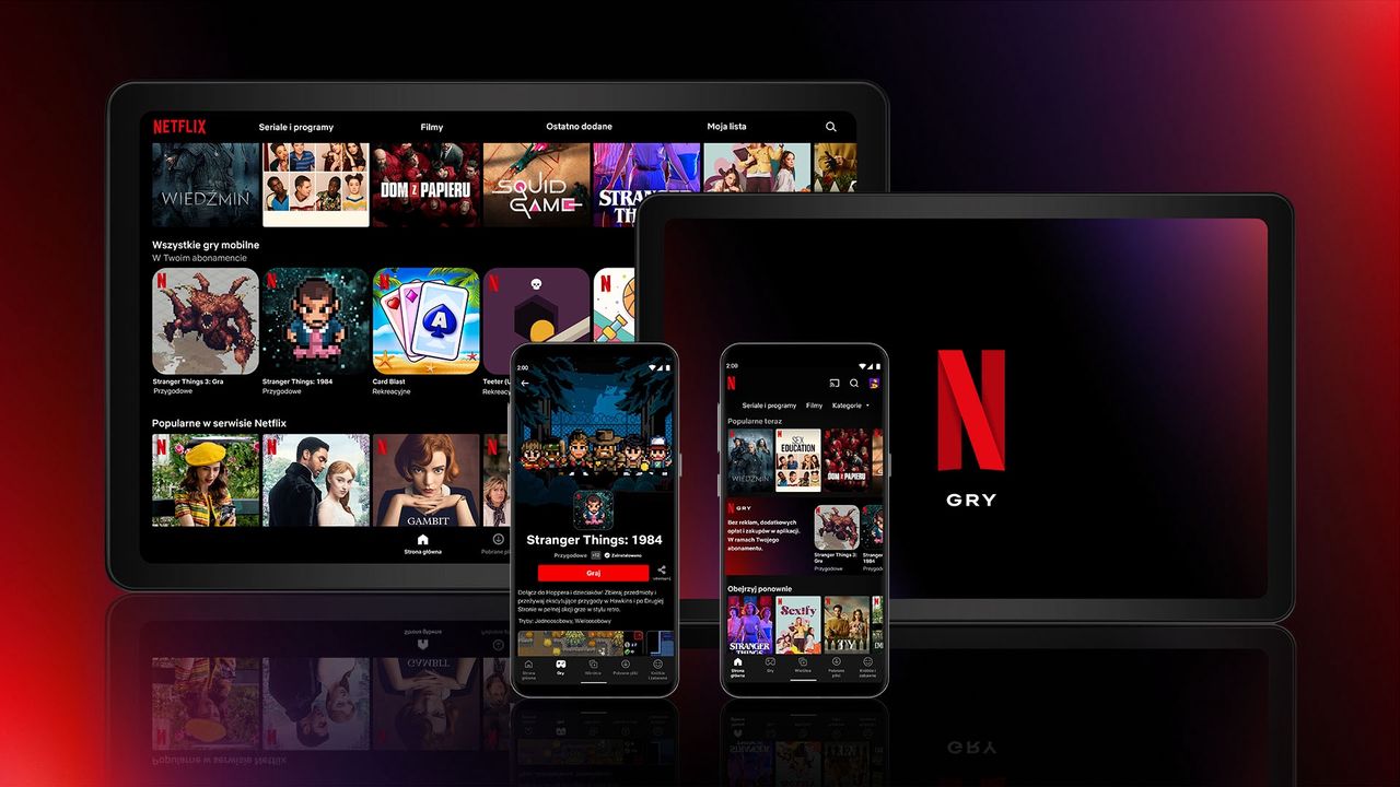 Netflix Games z szerszą ofertą. Usługa otwarta na nowych użytkowników - Netflix Games