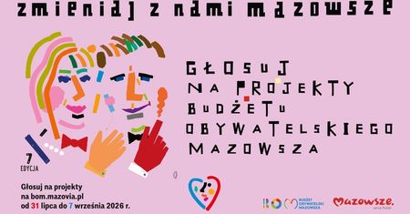 20 projektów z regionu płockiego w Budżecie Obywatelskim Mazowsza. Głosowanie tylko do 7 września