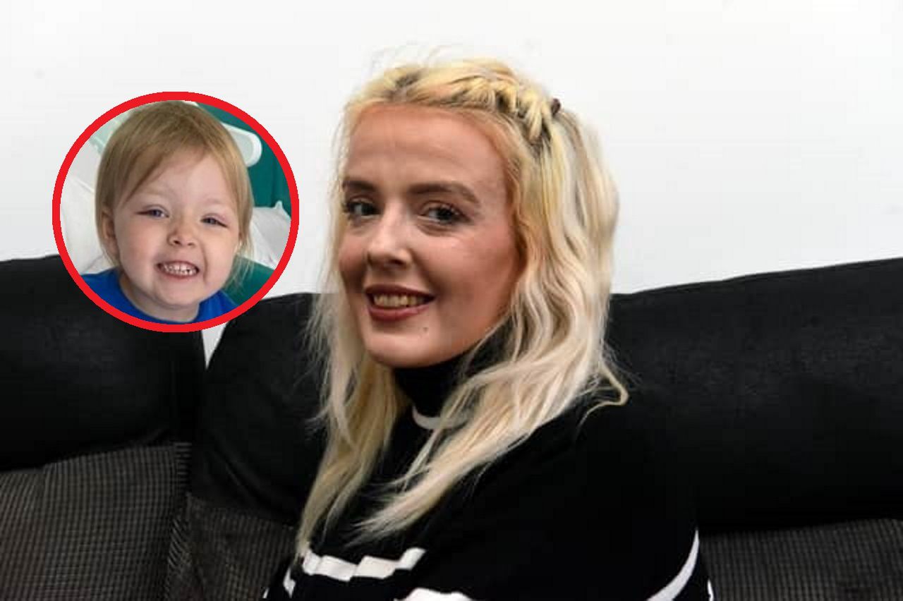 Sam Hunter z córką