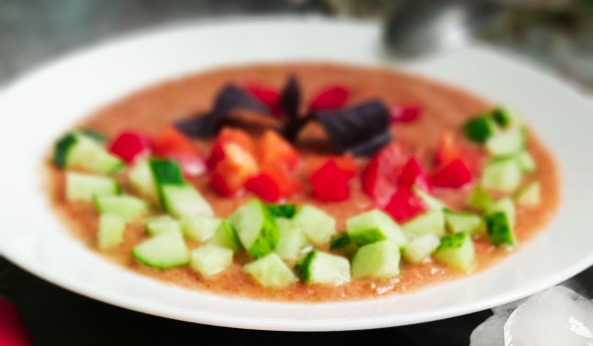 Gazpacho is a traditional dish originating from Spain, specifically from the Andalusia region; Photo: Pixabay