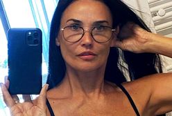 Demi Moore nie retuszuje zdjęć. Wystarczy zerknąć na brzuch