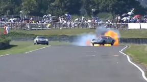 Koszmar byłego kierowcy F1. Uciekał z płonącego samochodu