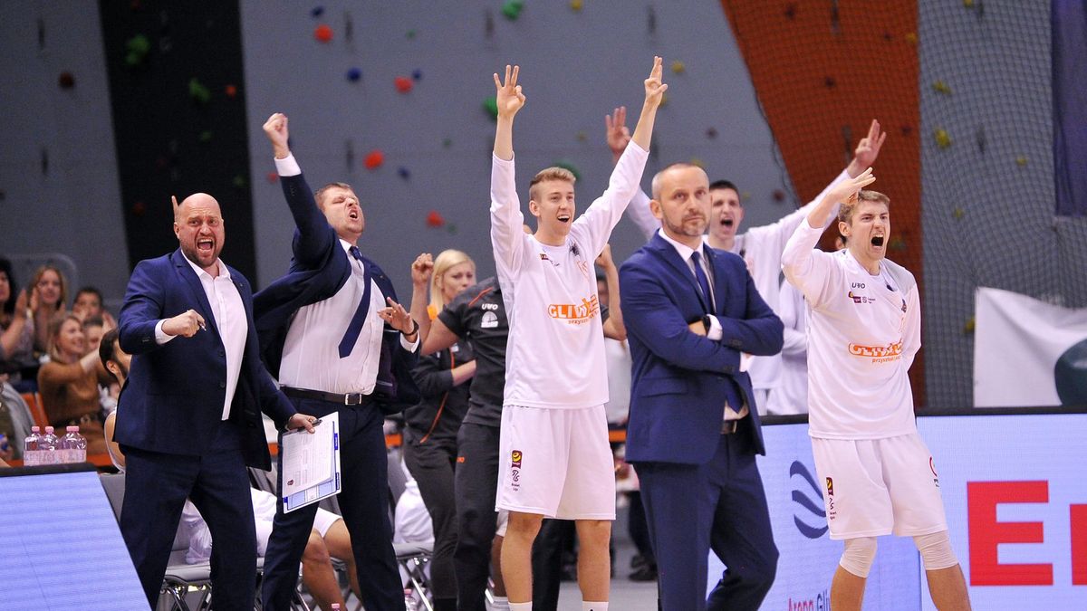 Materiały prasowe / Materiały prasowe / Norbert Barczyk / Na zdjęciu: radość GTK Gliwice