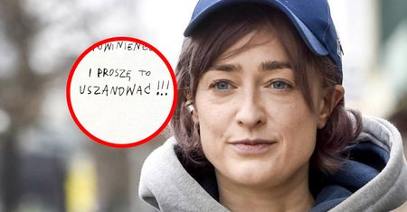 Wymowna grafika Damięckiej. "Mam prawo mieć inne zdanie"