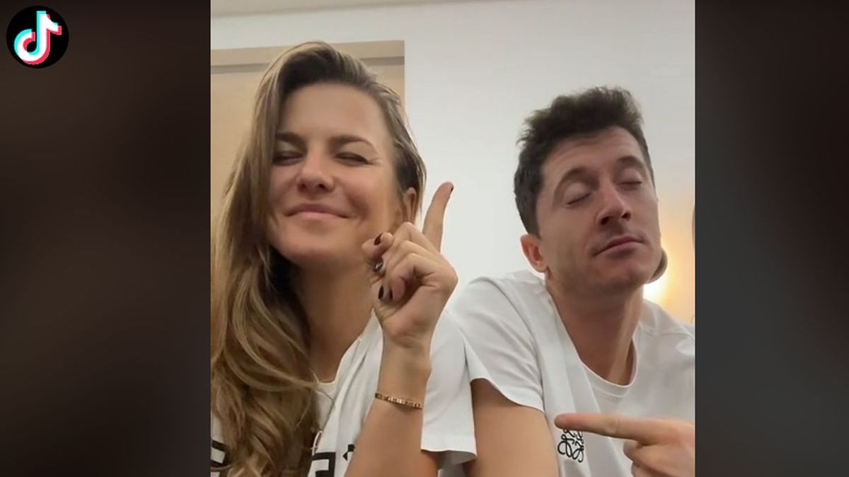 Zdjęcie okładkowe artykułu: Archiwum prywatne / www.tiktok.com/@annalewandowska / Na zdjęciu: Anna i Robert Lewandowscy