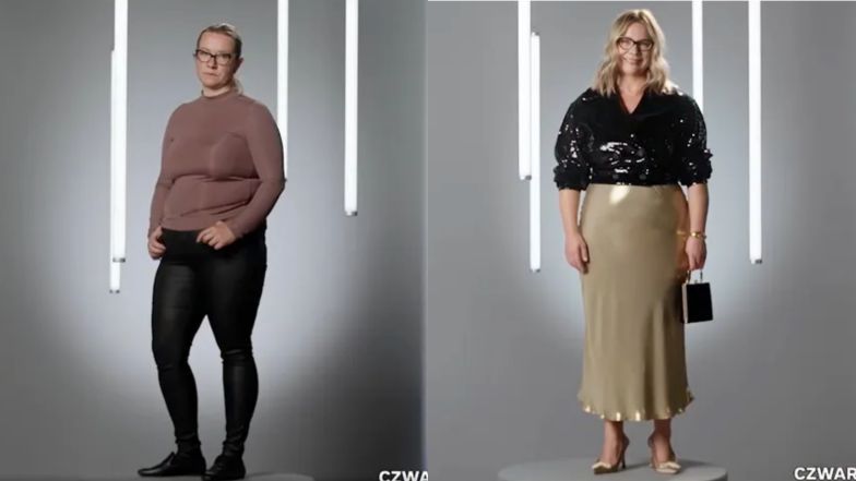 Przemiana uczestniczki programu "10 lat młodsza w 10 dni" 