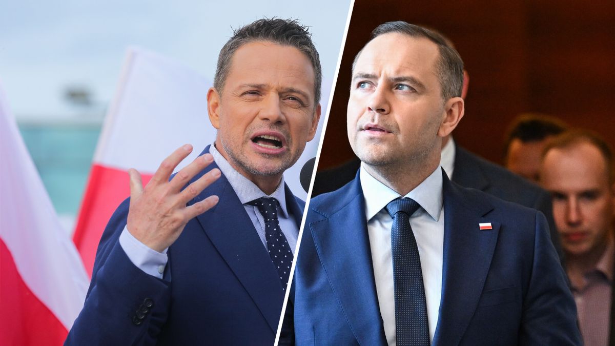 Polacy chcą debaty między Rafałem Trzaskowskim i Karolem Nawrock