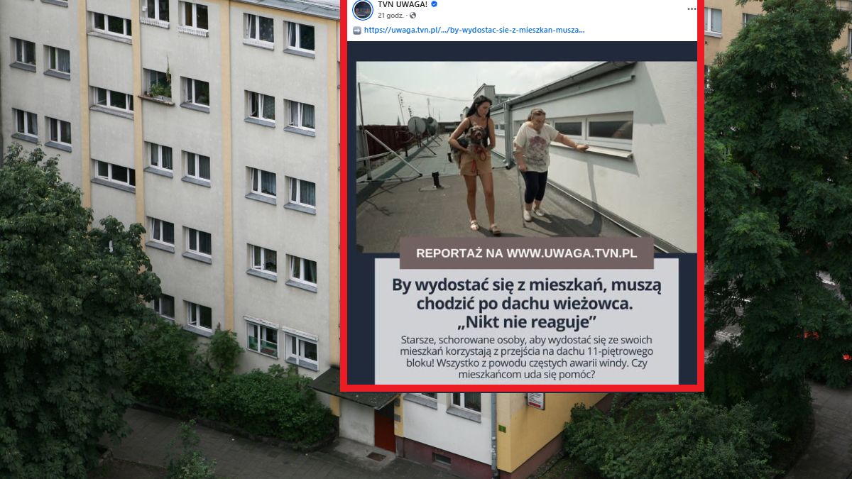 Mieszkańcy "uwięzieni" w mieszkaniach. Wszystko przez awarię win