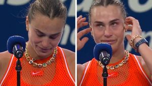 Sabalenka miała łzy w oczach. "To ostatnia rzecz, której teraz chcę"