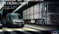 Wojciech Mann w kampanii reklamowej samochodów MAN TGE