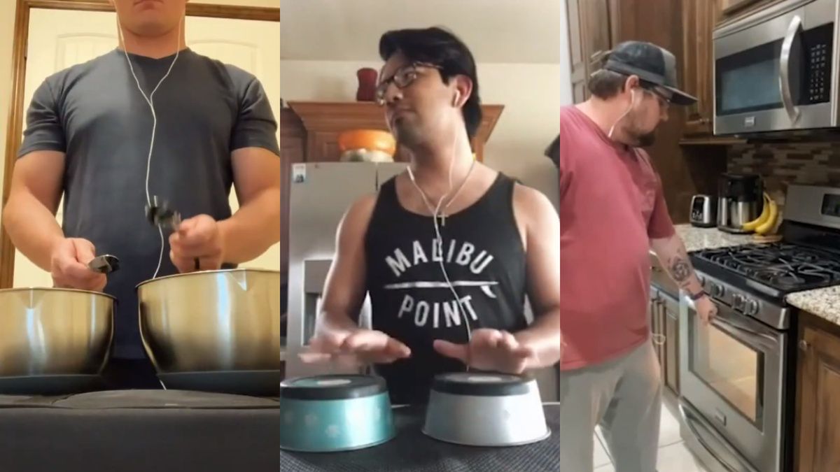 Członkowie kościoła w Oklahomie zagrali popularny utwór na sprzęcie kuchennym.