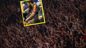 Kamery natychmiast go wyłapały. O tym ojcu na trybunach internet aż huczy