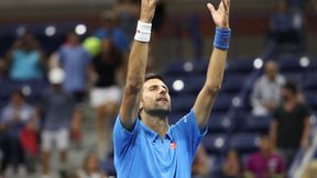 US Open: Novak Djoković w półfinale po rozegraniu tylko dziewięciu pełnych setów