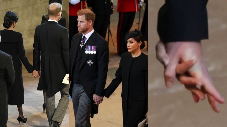 Meghan Markle i książę Harry KRYTYKOWANI za trzymanie się za ręce w Westminsterze