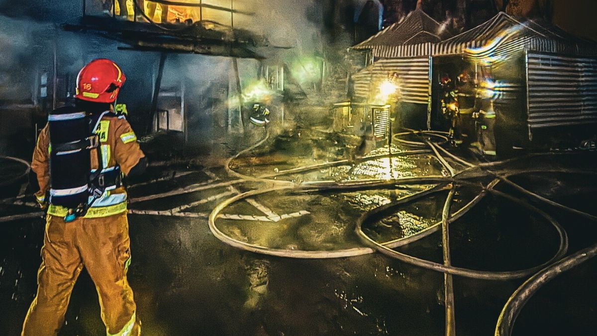 271 pożarów w ciągu doby