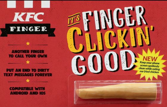 Singapurski KFC rozdaje klientom... sztuczne palce