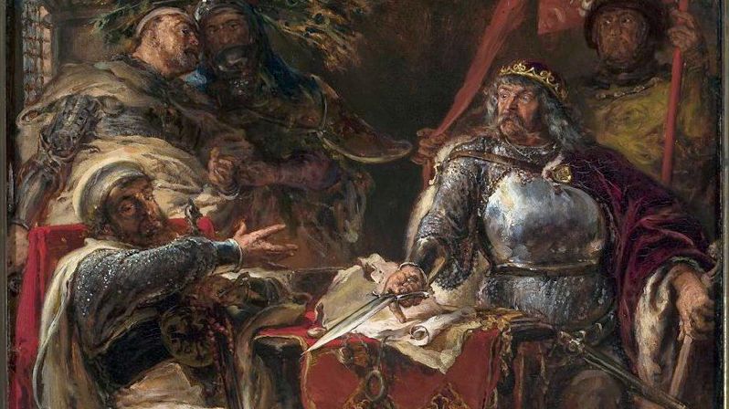 Władysław Łokietek na obrazie Jana Matejki