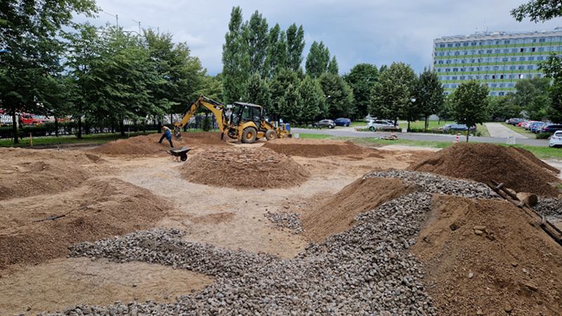 Marsyard - przestrzeń odzwierciedlająca powierzchnię Marsa.