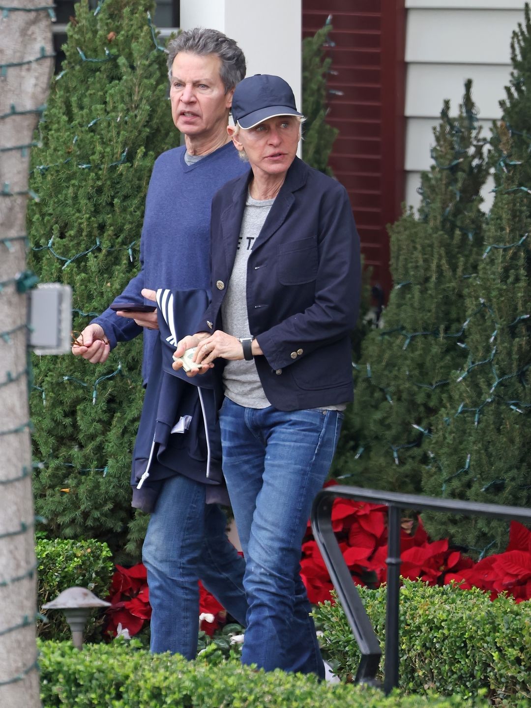 Wyraźnie szczuplejsza Ellen DeGeneres na zakupach w Montecito