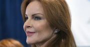 Marcia Cross z woskową twarzą