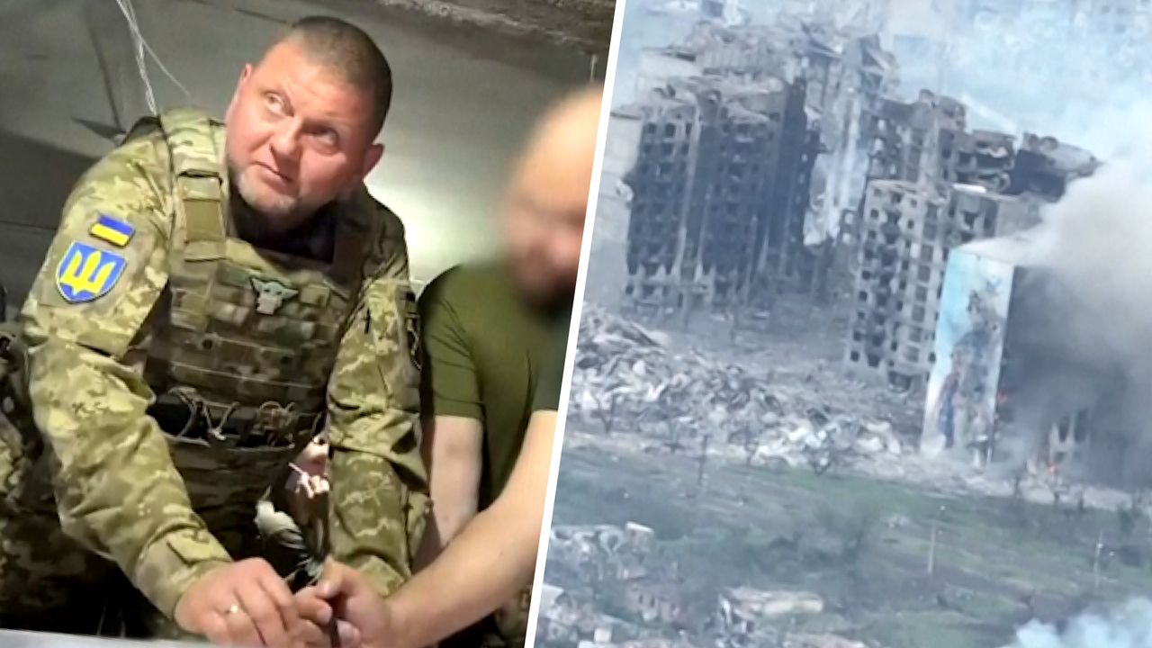 Załużny nagrany na froncie. Ukraina przygotowuje atak. "Otoczymy Bachmut"