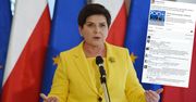 Kobiety opanowały profil Beaty Szydło. Piszą o swoich miesiączkach