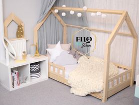 Łóżko domek – idealny mebel do pokoju dziewczynki