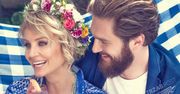 Agnieszka Szulim i Ekskluzywny Menel na zdjęciach zza kulis sesji wyglądają na bardzo zaprzyjaźnionych [galeria]