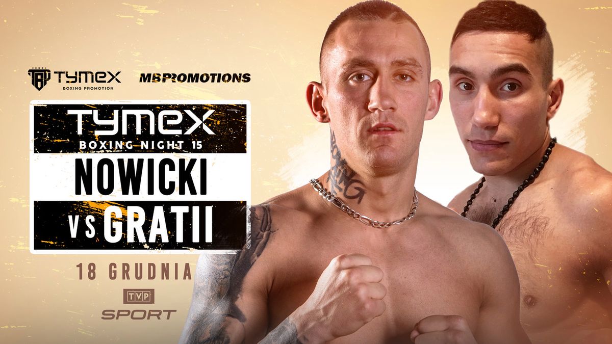 Materiały prasowe / Na zdjęciu: plakat promocyjny gali Tymex Boxing Night
