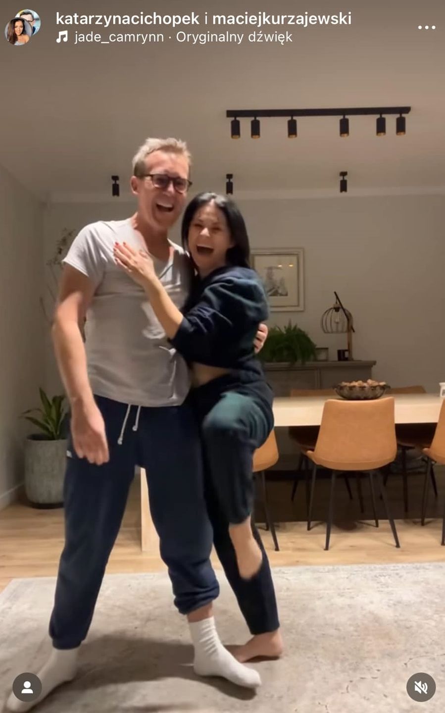 Taniec Katarzyny Cichopek i Macieja Kurzajewskiego 