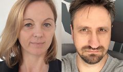 Monika Kolanko-Zaborowska, Dariusz Chrzan, Karolina Zięba i Adrian Nanys w Sparc Media