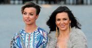 Kinga Rusin i Kasia Sokołowska w stylu boho spacerują po plaży w Sopocie [zdjęcia]