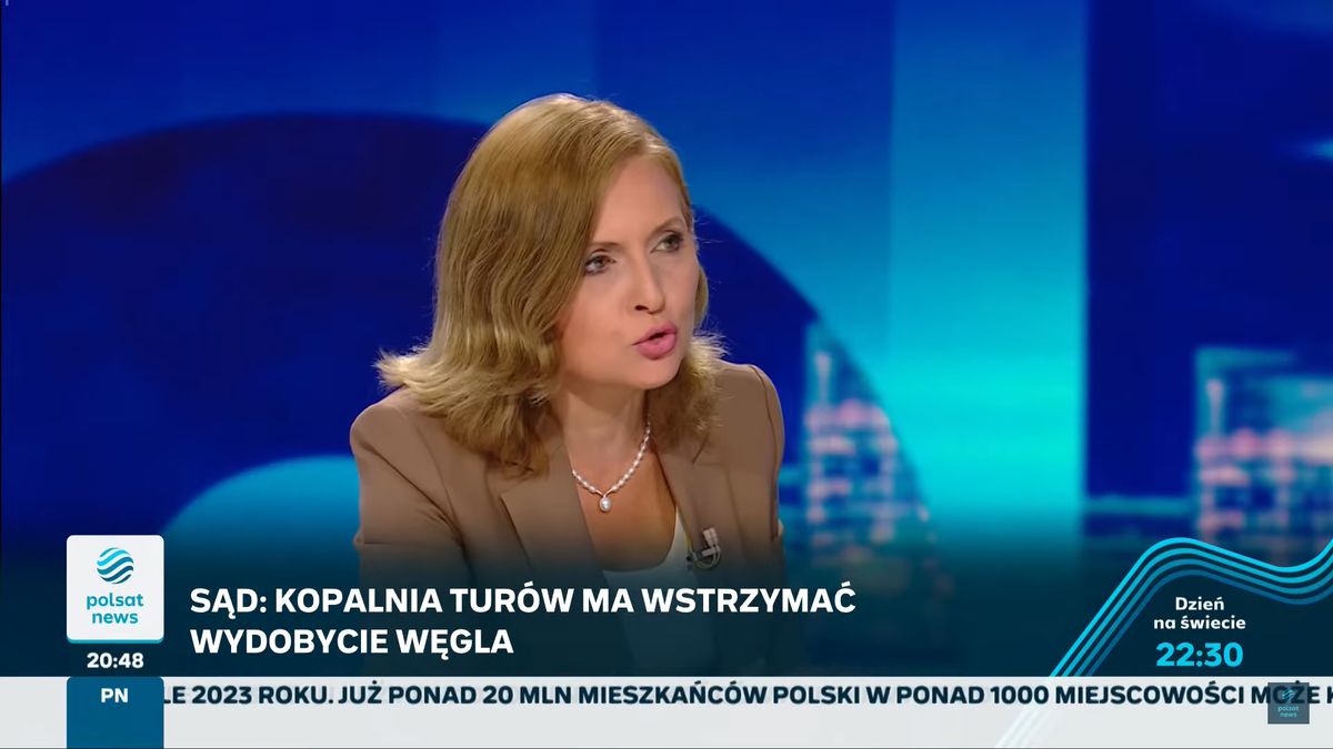 Paski z informacjami o sieci 5G Plus pojawiają się w programach Polsat News