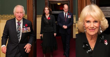 Kate Middleton i książę William towarzyszą królewskiej parze na obchodach Dnia Pamięci w Londynie (ZDJĘCIA)