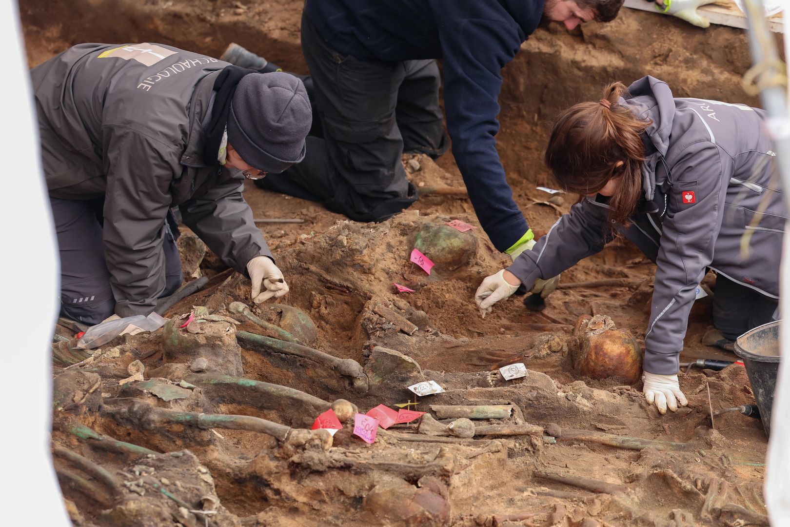 Odkrycie u naszych sąsiadów. Zdaniem archeologów to może być największy taki masowy grób