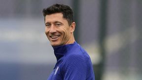 Robert Lewandowski uchwycony przed meczem. Ten wzrok mówi wszystko