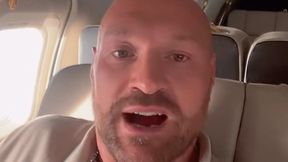 Fury i jego rodzina byli przerażeni. Awaryjne lądowanie samolotu