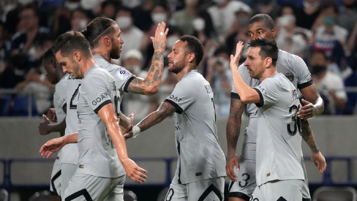 Getty Images / Etsuo Hara / Na zdjęciu: piłkarze Paris Saint-Germain
