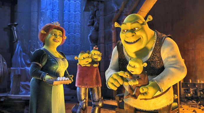Shrek ma wielkie oczy