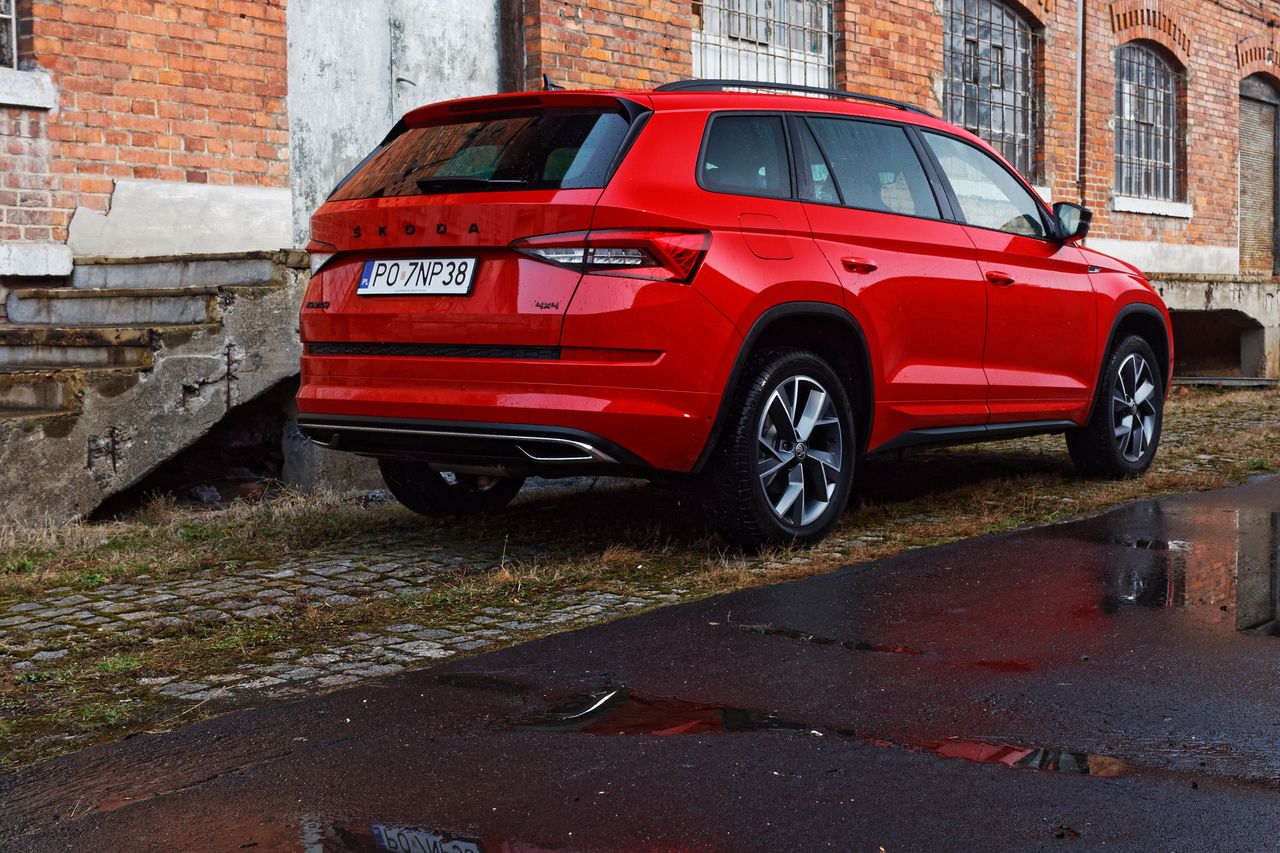 Test: Škoda Kodiaq Sportline 4x4 2.0 TDI (190 KM) – zabaw się, ale nie przesadzaj