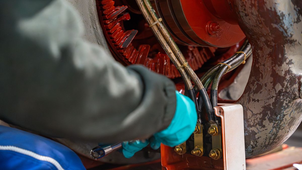 AEM Dessau produkowało silniki do maszyn przemysłowych