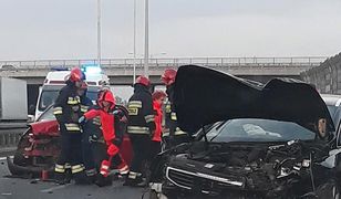 Wypadek na Toruńskiej. Prawa strona Warszawy w gigantycznym korku