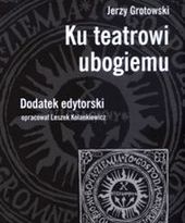 Sejm uczcił pamięć Jerzego Grotowskiego
