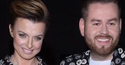 Tomasz Olejniczak i Katarzyna Sokołowska w identycznym princie w sowy na pokazie Tomaotomo [zdjęcia]