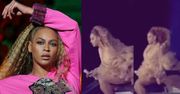 Beyonce o mało nie spadła ze schodów w trakcie koncertu! (WIDEO)