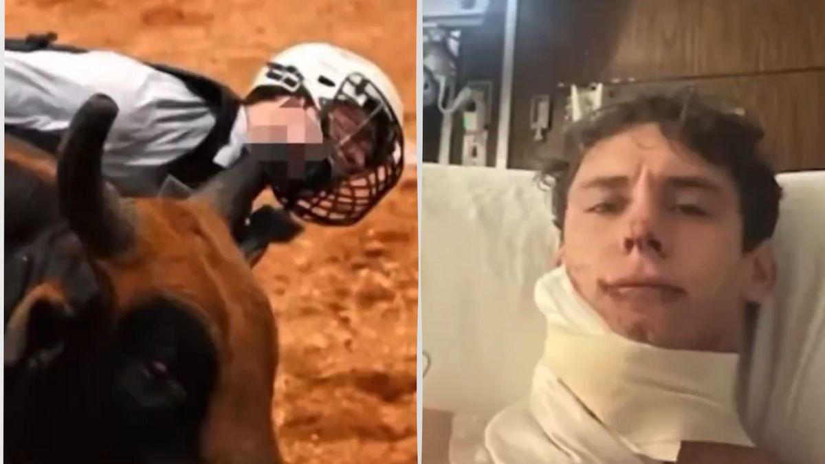 24-latek miał ogromne szczęście, że przeżył