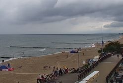 Pustki nad Bałtykiem. Nie ma prawie nikogo