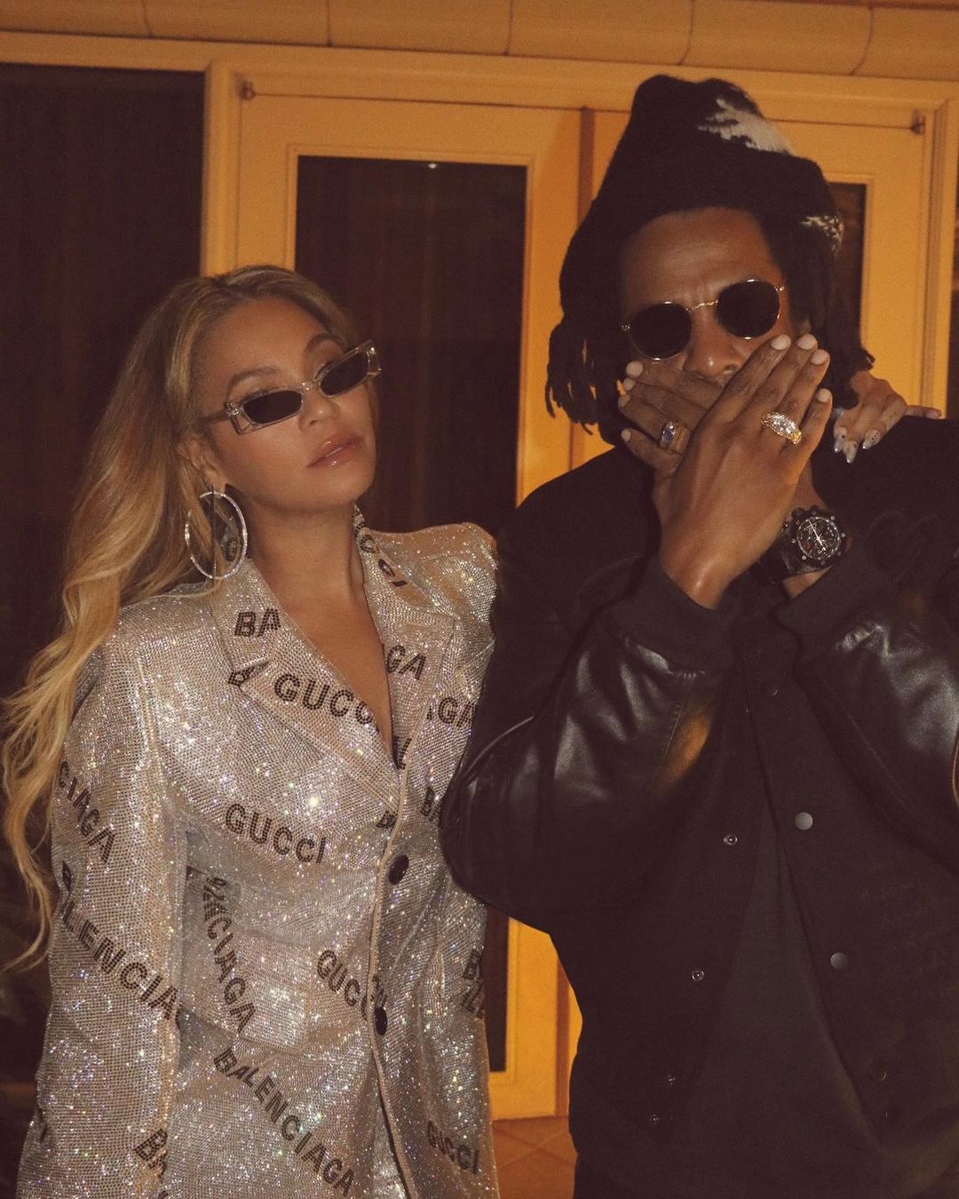 Beyonce błyszczy się na urodzinach Jaya-Z