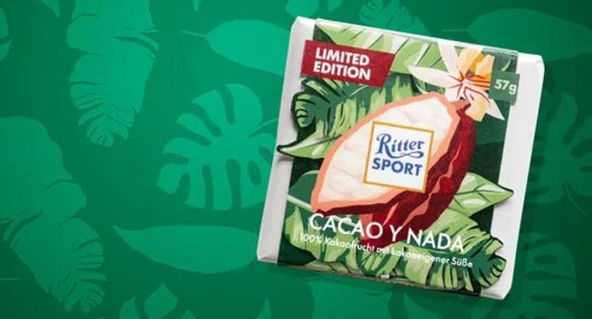 Ritter Sport nie może nazwać nowej czekolady czekoladą, bo nie ma w niej cukru