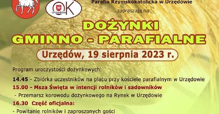 Dożynki w Urzędowie 2023. Pokaz kulinarny finalisty MasterChef Mateusza Krojenki